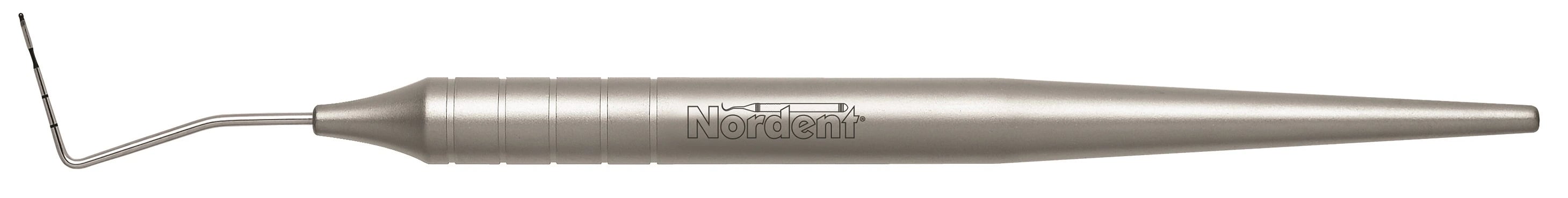 Nordent Color Coded Probes, Single-Ended, WHO Ball Tip PSR (3.5-5.5-8.5-11.5 mm), DuraLite Round Handle