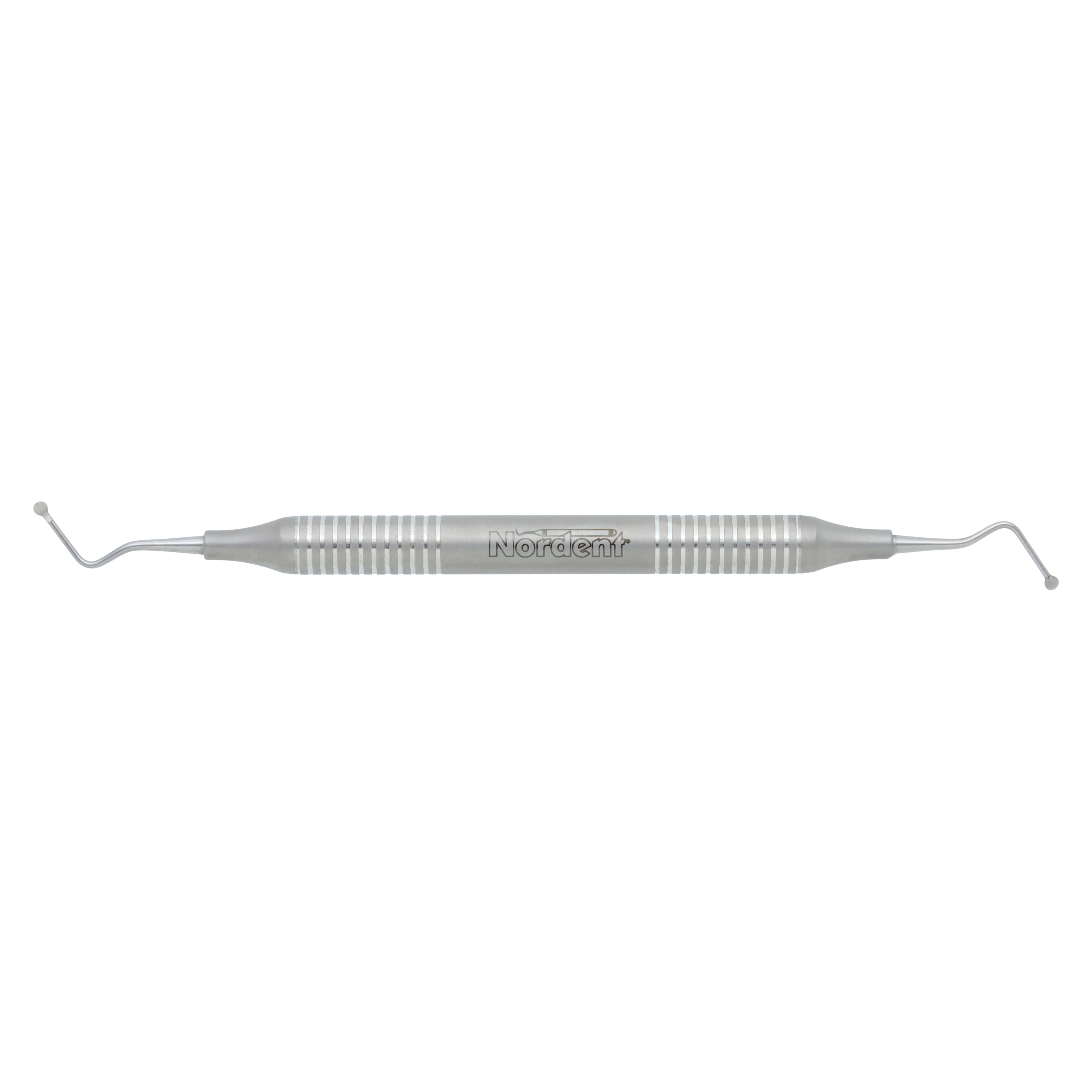 Nordent Excavator DE #14 Long Shank Spoon, DuraLite Round Handle, 2.4mm Head Size #20, REEC14