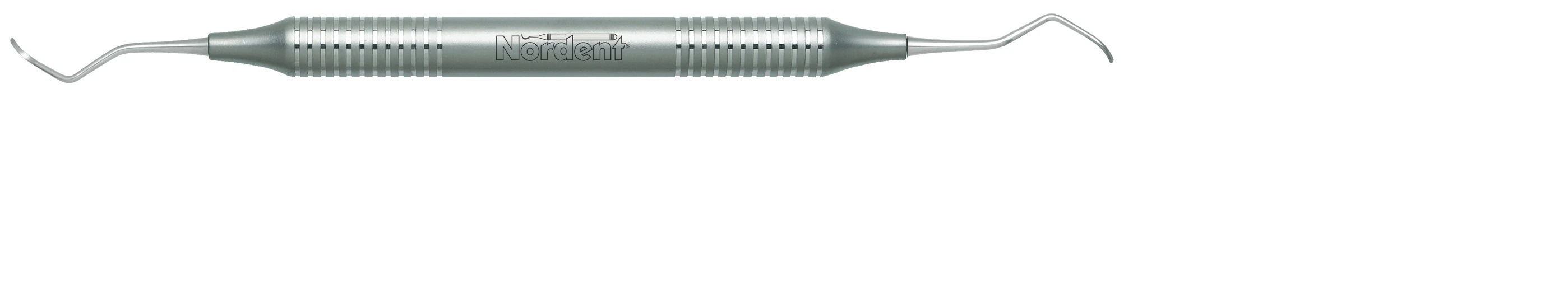 Nordent Barnhart #5/6 Universal Curette, Double-End, DuraLite Round Handle, Stainless Steel, 1 Each, RESCBH5-6