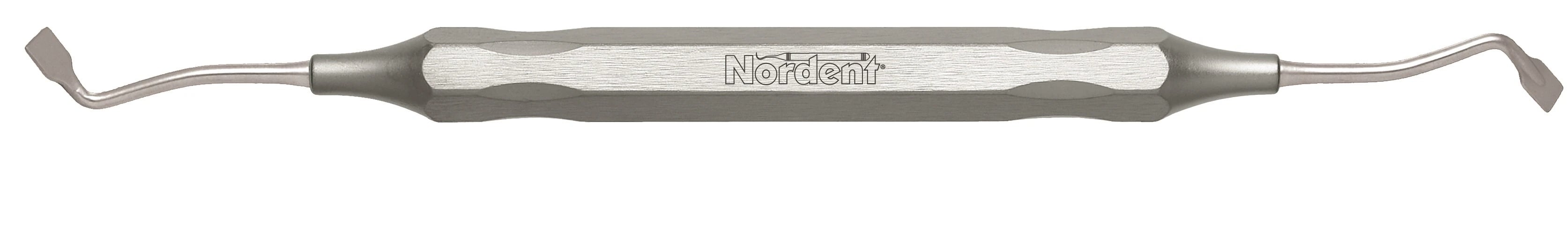Nordent #134 Crown Remover, Double-Ended, DuraLite Hexagonal Handle, 45° Offset Blades, 1/Pk, CRN134