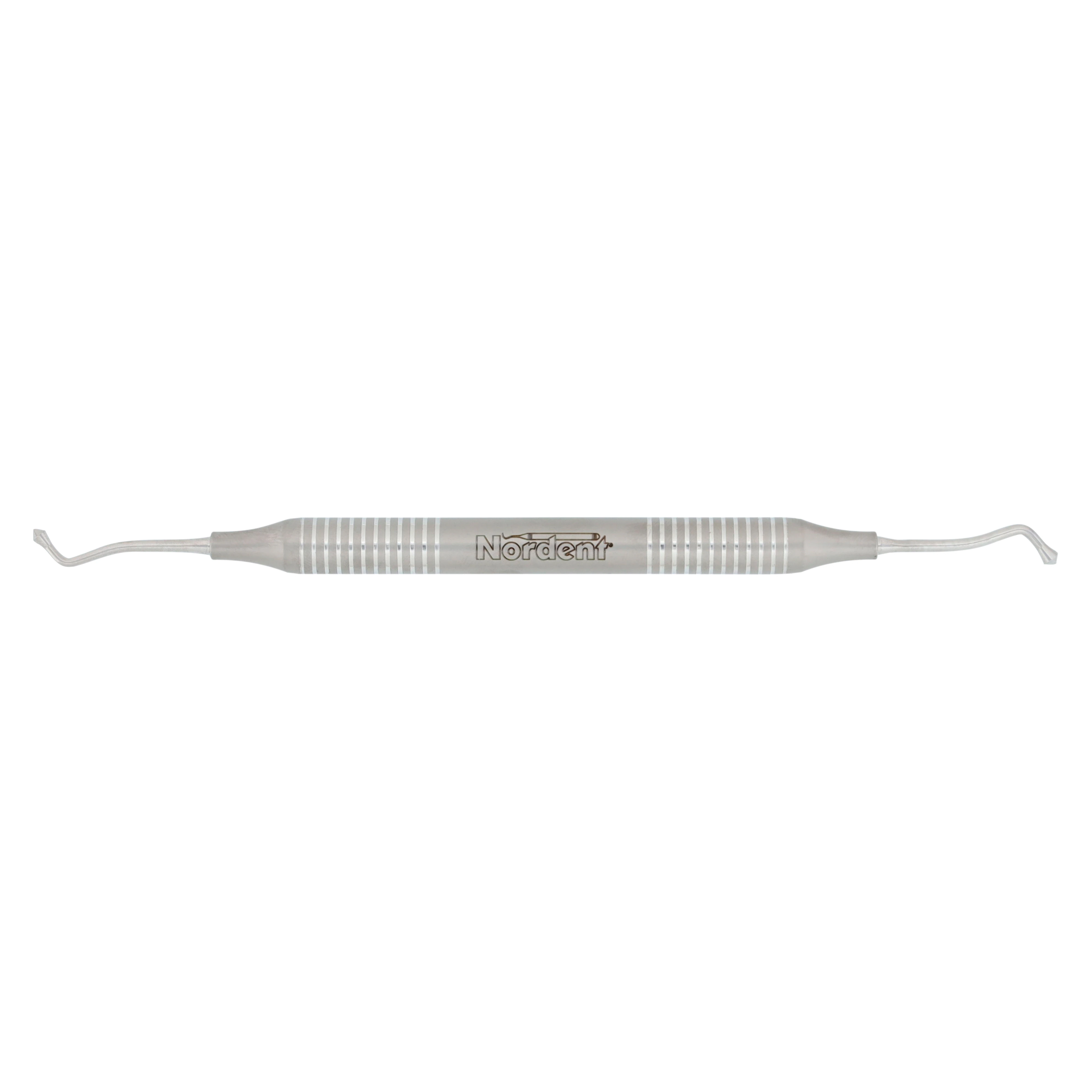 Nordent Burnisher DE Acorn #21BL Large Long, DuraLite Round Handle, Double-End, 2.8mm & 3.1mm Diameters, High Carbon Stainless Steel
