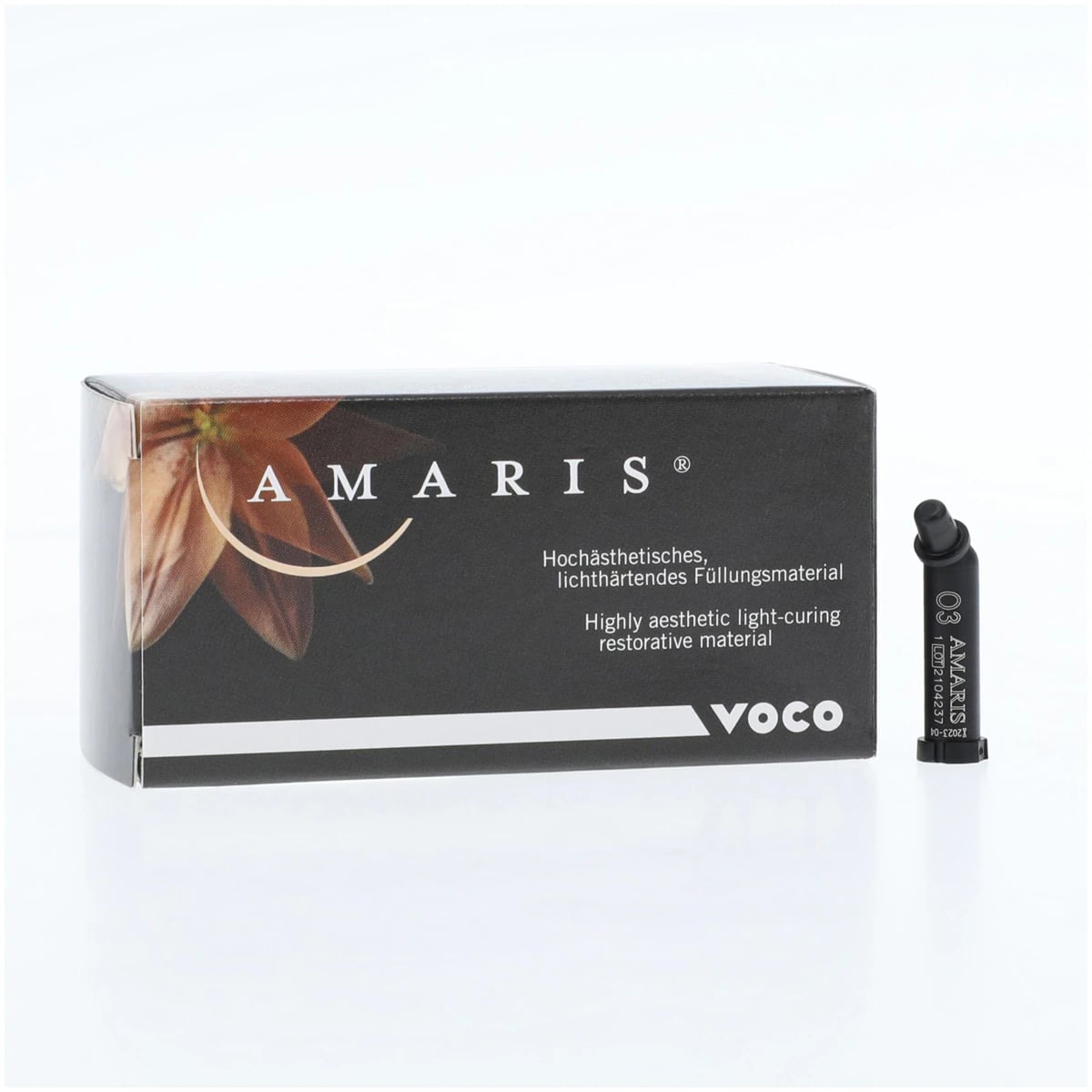 Amaris Nanoreinforced Hybrid Composite, 0.25 g Capsules, Shade O3 (Opaque), Pack of 16
