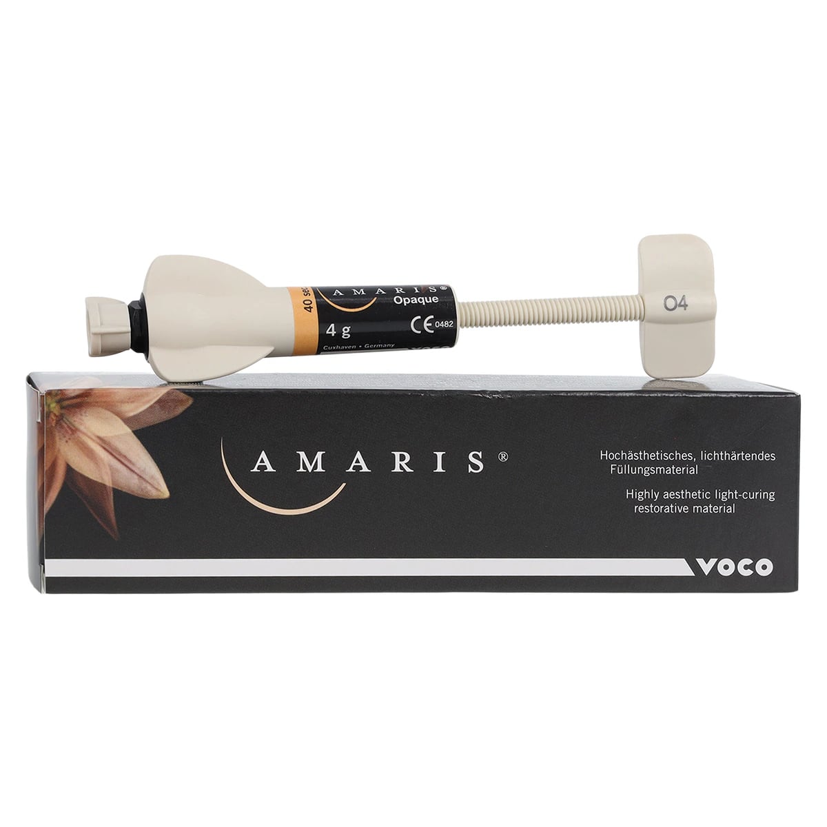 Amaris Nanoreinforced Hybrid Composite 4g Syringe Refill Shade O4 Opaque