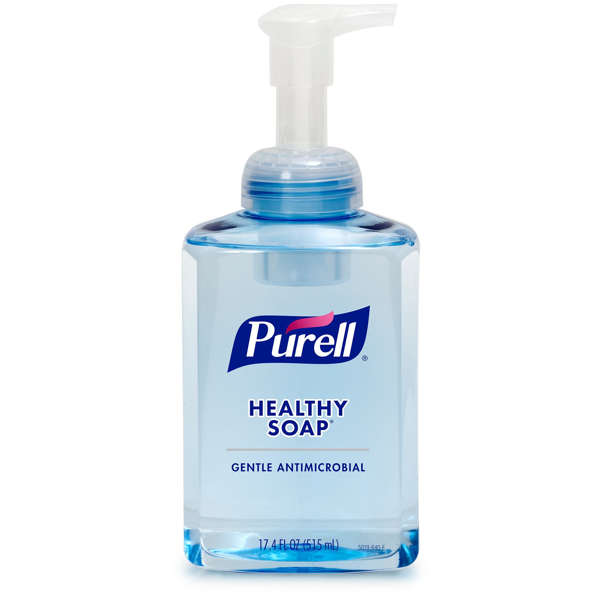 Purell Healthy Soap Foam Antimicrobial Hand Soap, 0.5% PCMX, 515 mL Pump Bottle