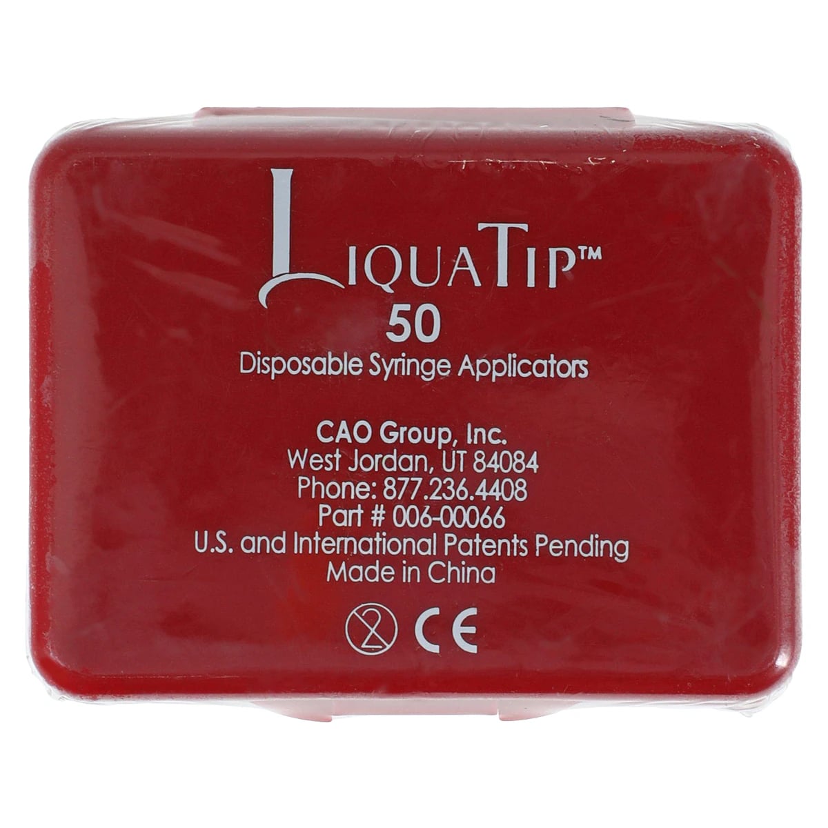 Liqua-Tip Brush Tips Refill, Large, White, 50/Pkg