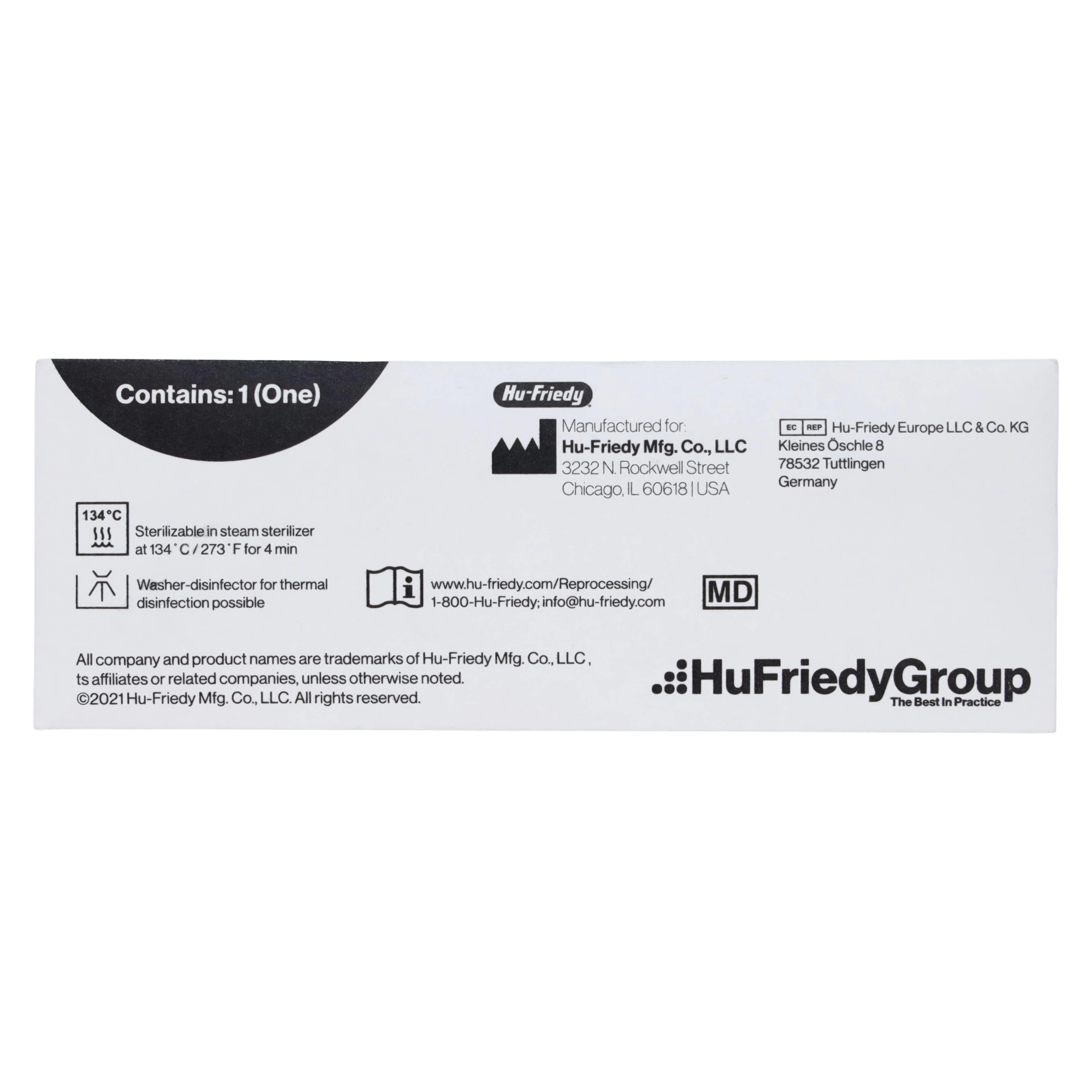 Hu-Friedy Coupland Aspirator Tip #3, 2.5 mm, Single Tip, CE0120
