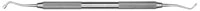 Hu-Friedy #153 Condenser/Plugger, Serrated, Double End, #41 Round Handle