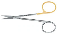 Hu-Friedy Iris Super-Cut Scissors, Straight, #17, 4.5", 1 Serrated Blade, S17SC