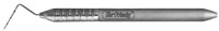 Hu-Friedy Qulix Color-Coded Periodontal Probe, UNC-15 (1-15), Single-End, #6 Satin Steel Handle, PCPUNC156