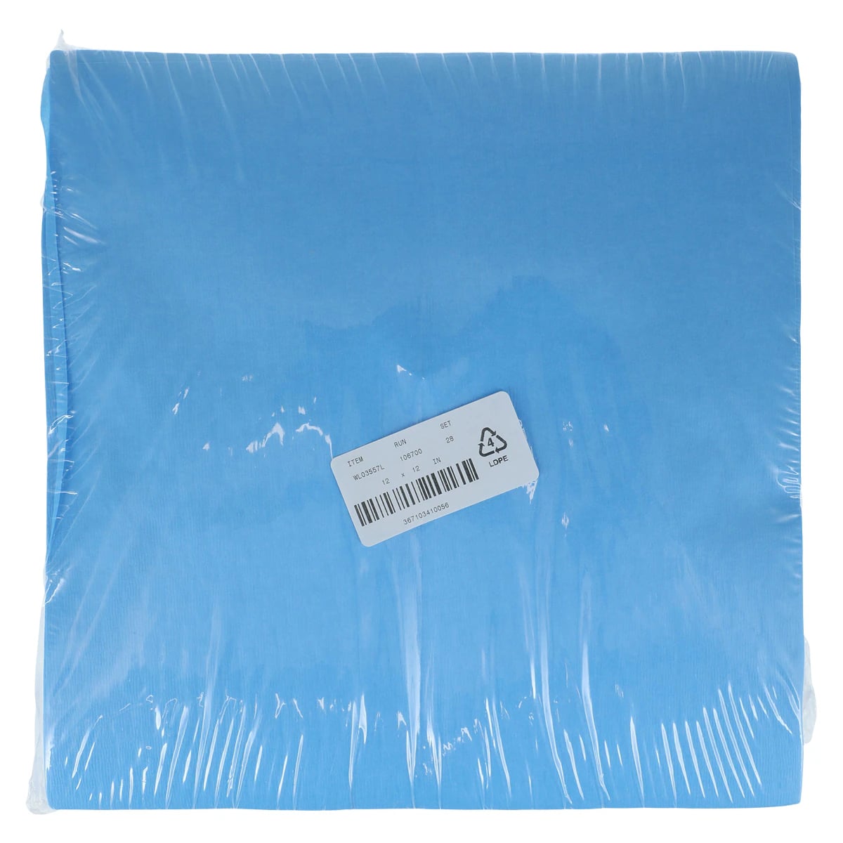 Hu-Friedy IMS Autoclave Sterilization Wrap, 12" x 12", 1000 Sheets/Box, IMS-1213