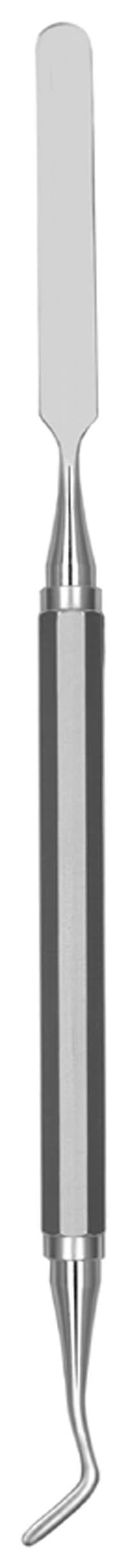 Hu-Friedy Novatech Cement Spatula #6, Long, Flexible Blade, #522 Octagon Handle, Single End, CSNT6