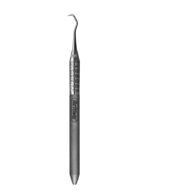 Hu-Friedy McCall 10 Single-End Scaler, #6 Satin Steel Handle, EverEdge 2.0, 1 Each