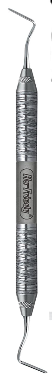 Hu-Friedy Allen End-Cutting Intrasulcular Periodontal Knife, Double-Ended, #6 Satin Steel Handle, 1/Pk, KPA