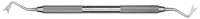 Hu-Friedy Gingival Retractor #1 Meinershagen Double End, #41 Round Handle, Each, GRM1