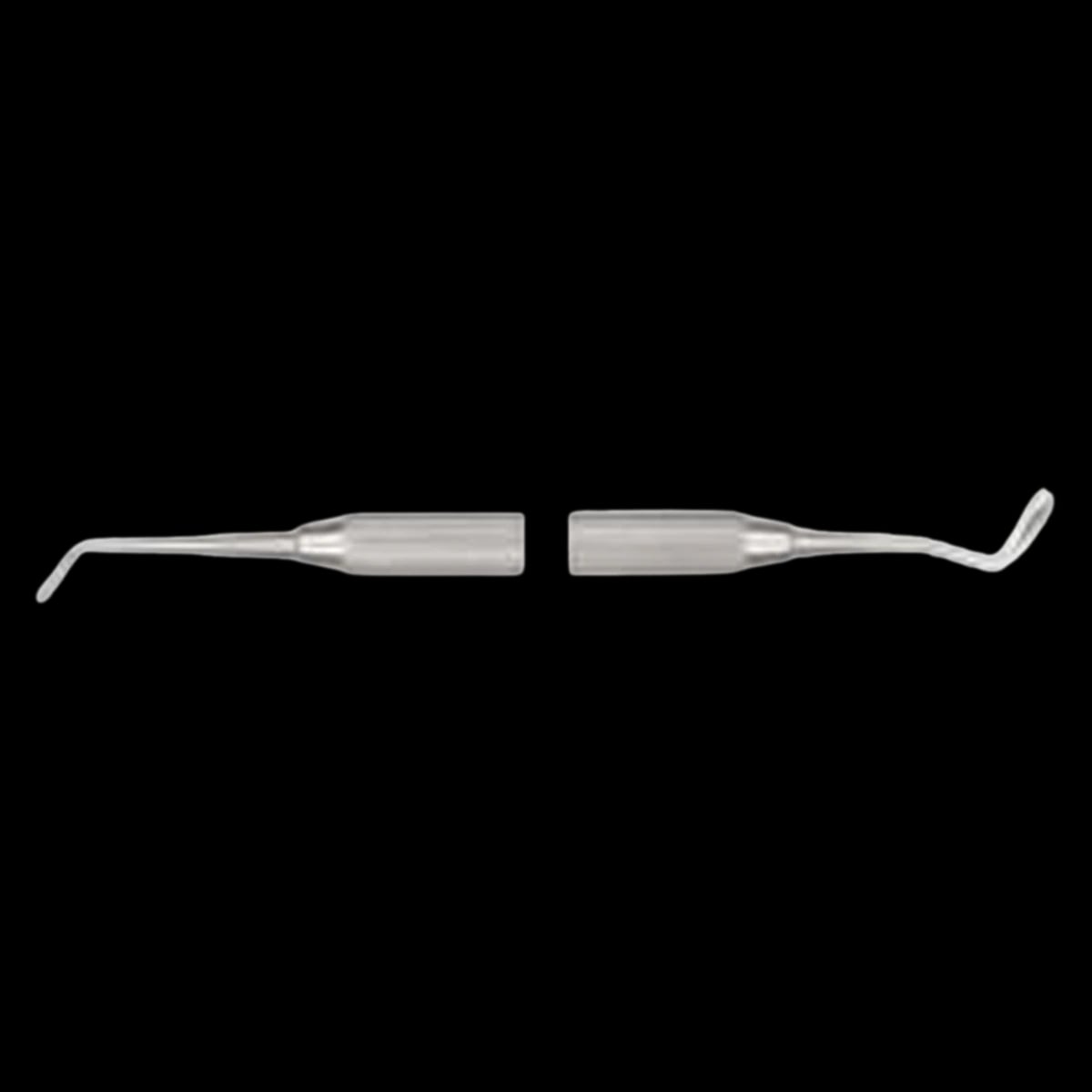 Hu-Friedy PFIW36 Plastic Filling Instrument, Double-End, W3/#6 Satin Steel Handle