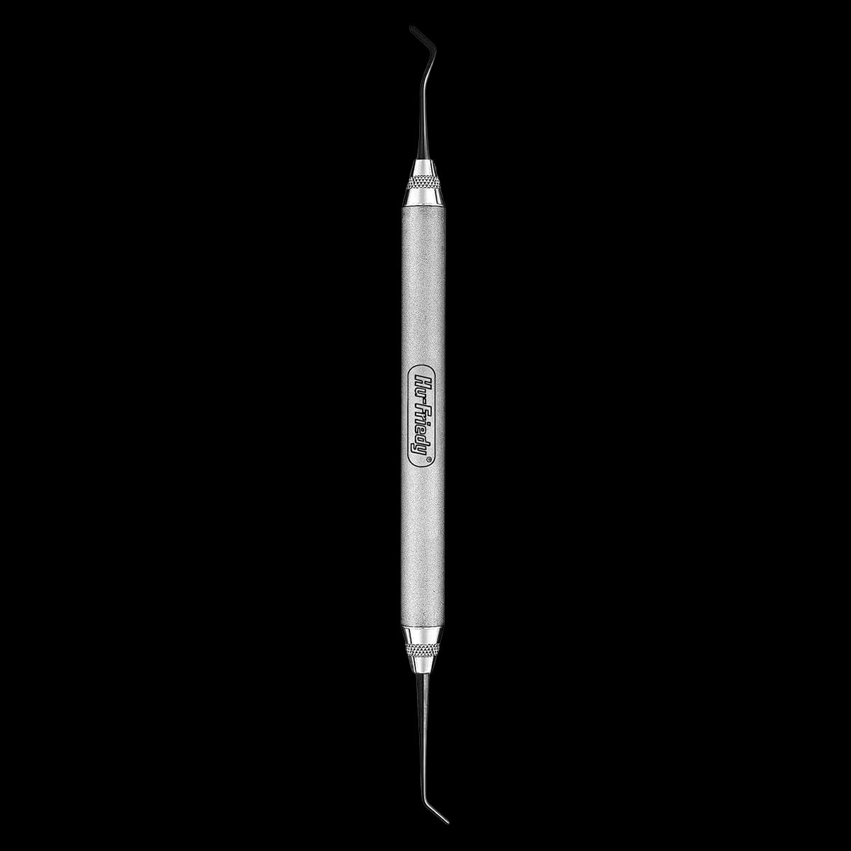 Hu-Friedy Goldstein Flexi-Thin Composite Instrument, Mini 1, XTS Smooth Satin Steel Handle, #6S, Double-Ended, 1 Each