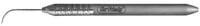 Hu-Friedy Explorer, Single-End, #3A, #6 Satin Steel Handle, Duraspond Steel, Each, EXS3A6