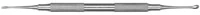 Hu-Friedy Cosmetic Contouring Instrument E, #5 Goldfogel, Double End, #41 Round Handle, Stainless Steel
