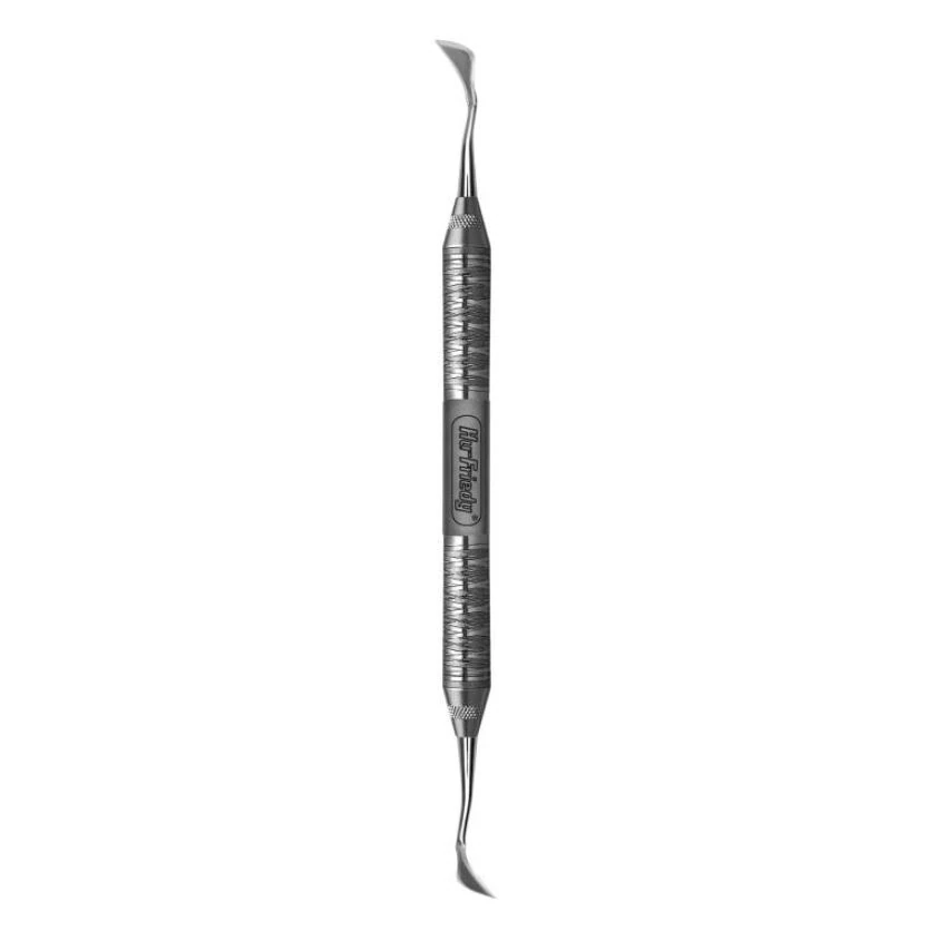 Hu-Friedy 15/16 Kirkland DE Periodontal Knife, #6 Satin Steel Handle, Double-End, KK15/166