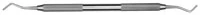 Hu-Friedy Cavity Prep Hatchet 51/52, Double End, #41 Round Handle, Black's Formula 15-8-12, CP51/52