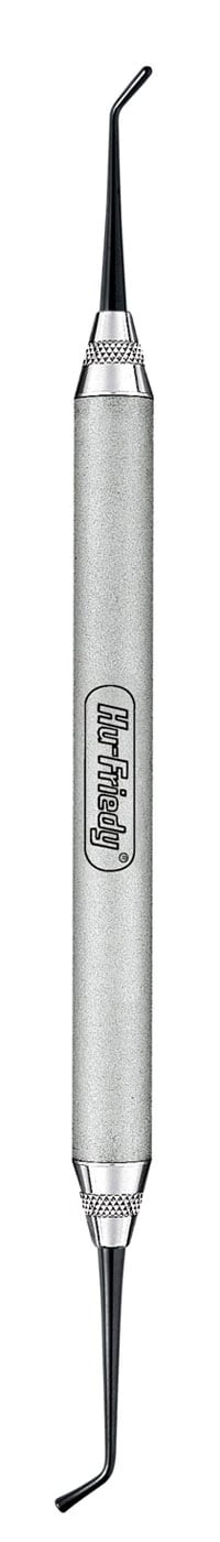Hu-Friedy XTS Ladmore #3 Composite Placement/Condensing Instrument, Double-Ended, Smooth Satin Steel Handle, TNBBL3