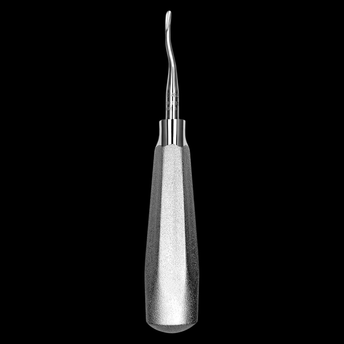 Hu-Friedy Elevator #46R, Right, Single End, #510 Large Tapered Hexagon Handle, E46R