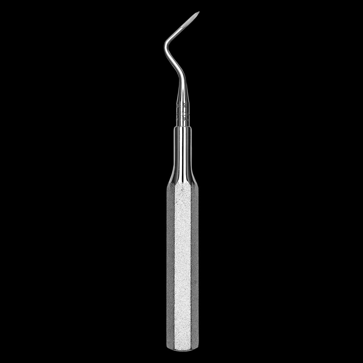 Hu-Friedy #2 Howard Root Tip Pick Elevator, #502 Hexagon Handle, Single End, EHO2