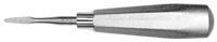 Hu-Friedy Seldin Elevator #2, #510 Large Tapered Hexagonal Handle, Single End, Stainless Steel, 1 Each