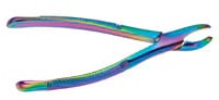 Hu-Friedy Rainbow Presidential Extraction Forceps, Pedodontic Series, Universal, #151SR, Lower Primary Teeth and Roots, 1/Pk, F151SR