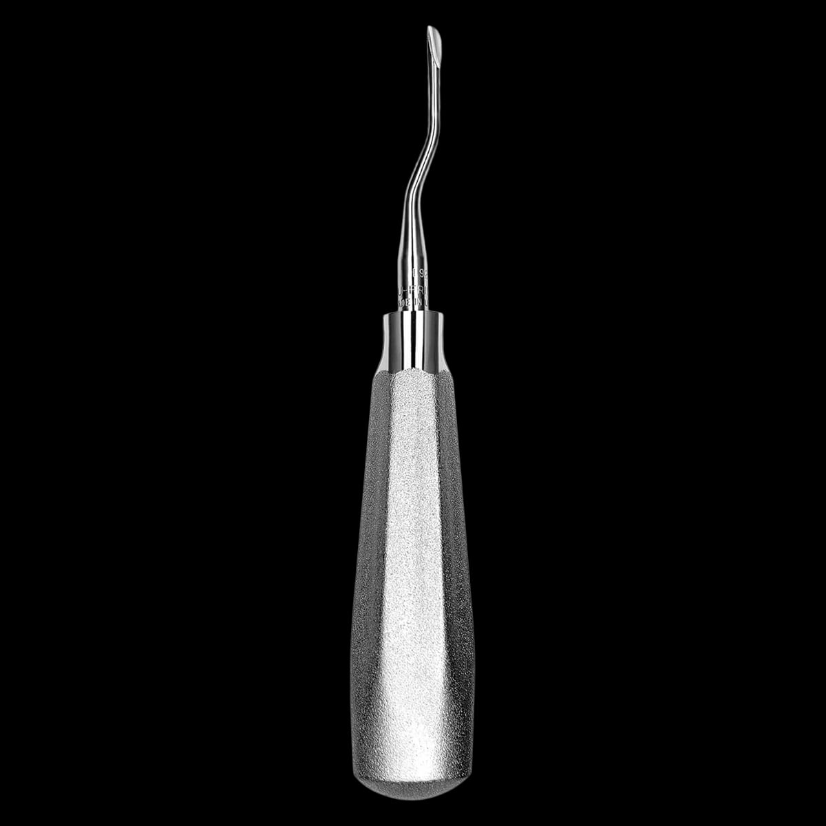Hu-Friedy Elevator, Serrated, #92, #510 Large Tapered Hexagon Handle, Single End, 1/Pk, E92