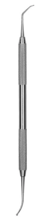 Hu-Friedy Micro-Condenser/Burnisher, Left, Small, #41 Round Handle, Double-Ended, 495271