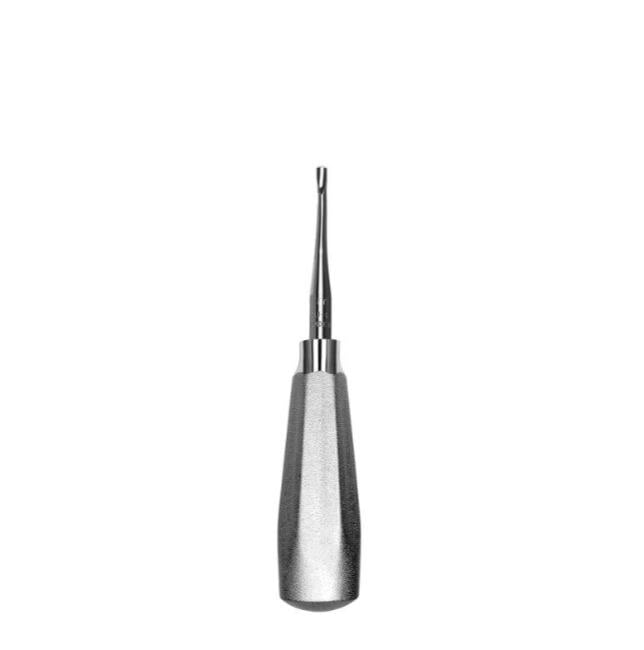 Hu-Friedy Elevator 77R Serrated, Small Ergo Dynamic Handle, Single End, E77RSM