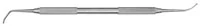 Hu-Friedy Micro-Condenser/Burnisher, Large Right, Double-End with Ball Burnisher, #41 Round Handle, Stainless Steel, Each