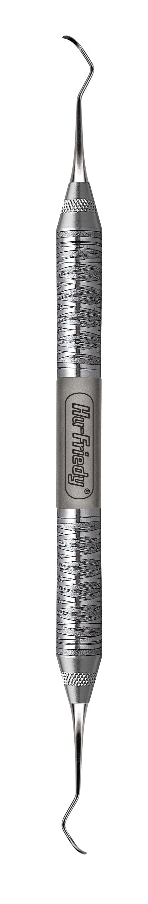 Hu-Friedy Columbia 13/14 Universal Curette, Double-Ended, #6 Satin Steel Handle, SC13/146