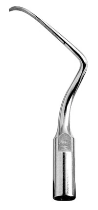 Hu-Friedy Symmetry IQ S-Series Piezo Scaling Tip #4L Curved Left, Stainless Steel, 1 Each