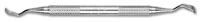Hu-Friedy Buser Modified Double-End Implant Chisel, PJO/1 & PJO/3 Combined, 13KL, #10 Round Handle, Stainless Steel, Each