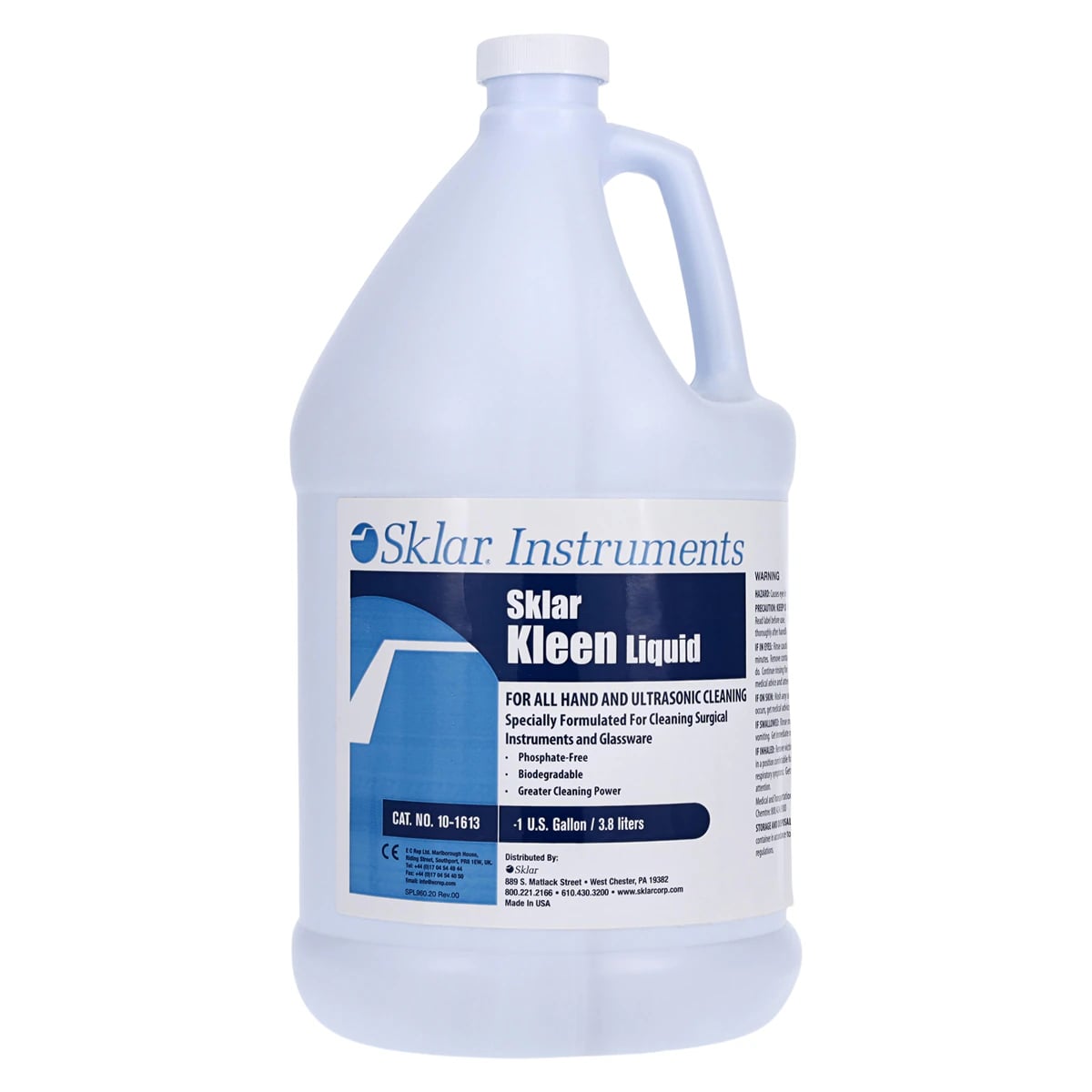 Sklar Kleen Ultrasonic Concentrate Detergent, 1 Gallon