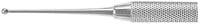 Hu-Friedy #4 Abou-Rass Straight Apical Burnisher, 2.25 mm, #40 Round Handle, MAR-SB4