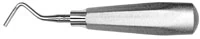 Elevator 6 Hourigan (Mod 39) #510 Large Tapered Hexagon Handle, Serrated, Hu-Friedy