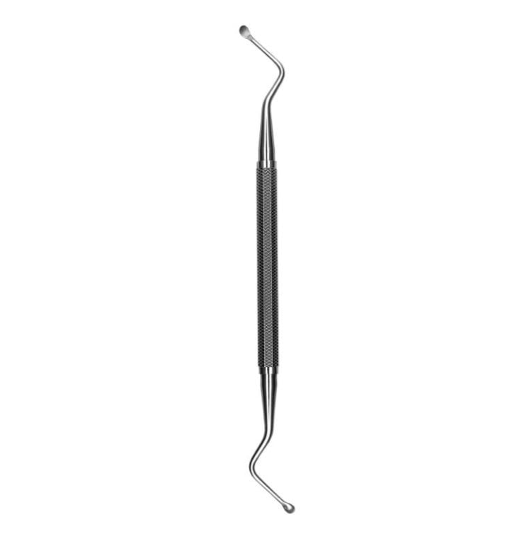 Hu-Friedy 11 Miller Double-End Surgical Curette, #522 Hexagon Handle, 3.6 mm, CM11