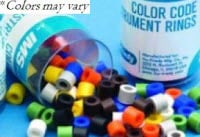 Hu-Friedy IMS Color Code Instrument Rings, Large, Green, 50/Pkg, IMS-1287L
