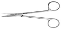 Hu-Friedy Joseph Straight Surgical Scissors, 5.5", Serrated Blade, Stainless Steel, 1/Pkg