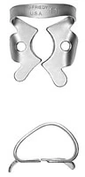 Hu-Friedy Satin Steel Rubber Dam Clamp #11, Winged, Small Upper Right/Lower Left Molars, 1 Each