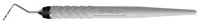 Hu-Friedy Qulix Color-Coded Periodontal Probe, Single-End, CP-10 (1-2-3-5-7-8-9-10), #8 ResinEight Handle