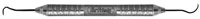 Hu-Friedy 3CH Double-Ended Explorer, XTS Smooth Satin Steel, #6 Handle, EXD3CHXTS
