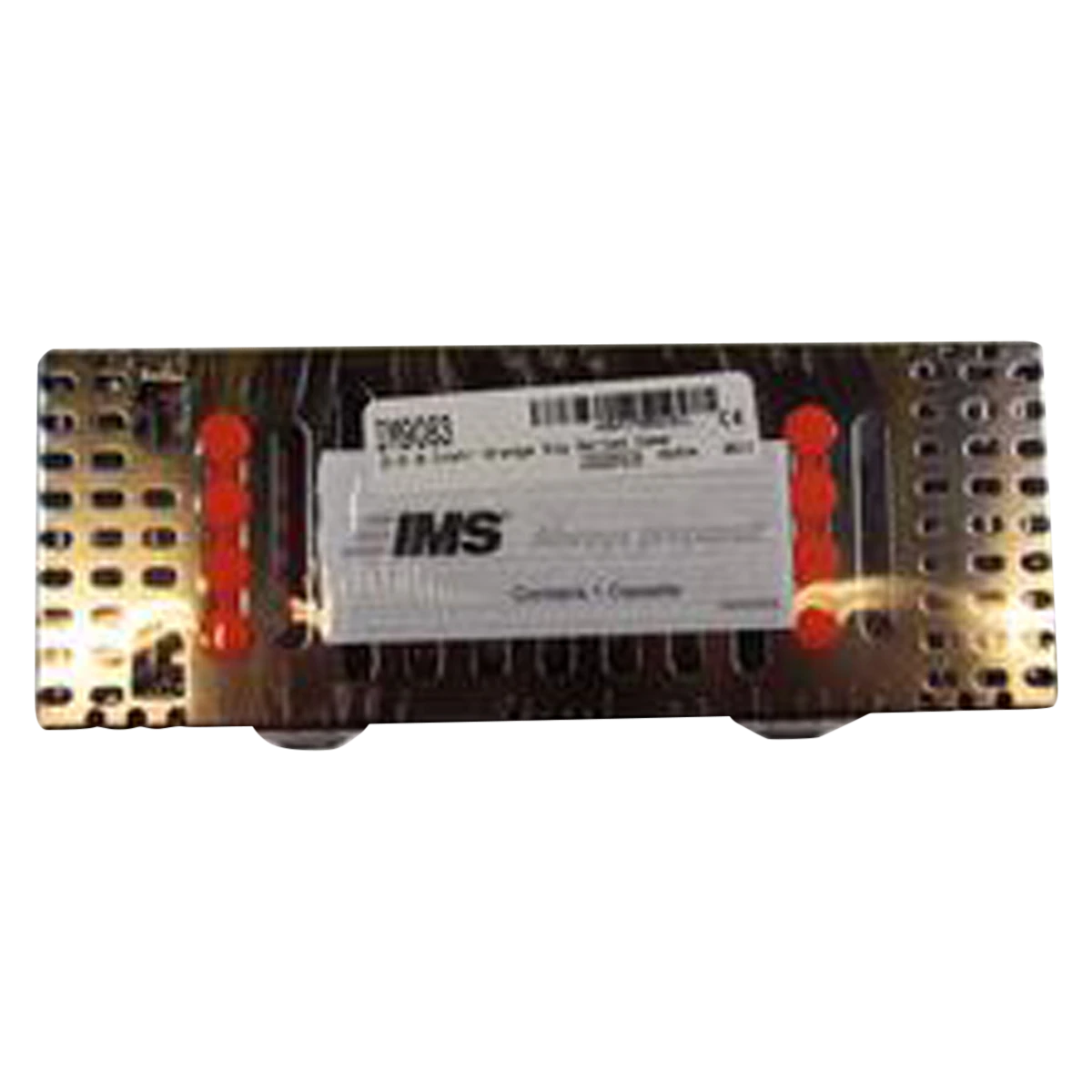 Hu-Friedy IMS Signature Series Double-Decker 8-Instrument Cassette, Orange, 3" x 8" x 1.5", 1/Pkg