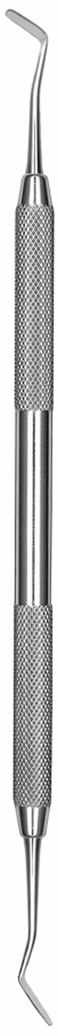 Hu-Friedy S6 Gingival Cord Packer, Non-Serrated, Double-End, #6 Satin Steel Handle, GCPS66