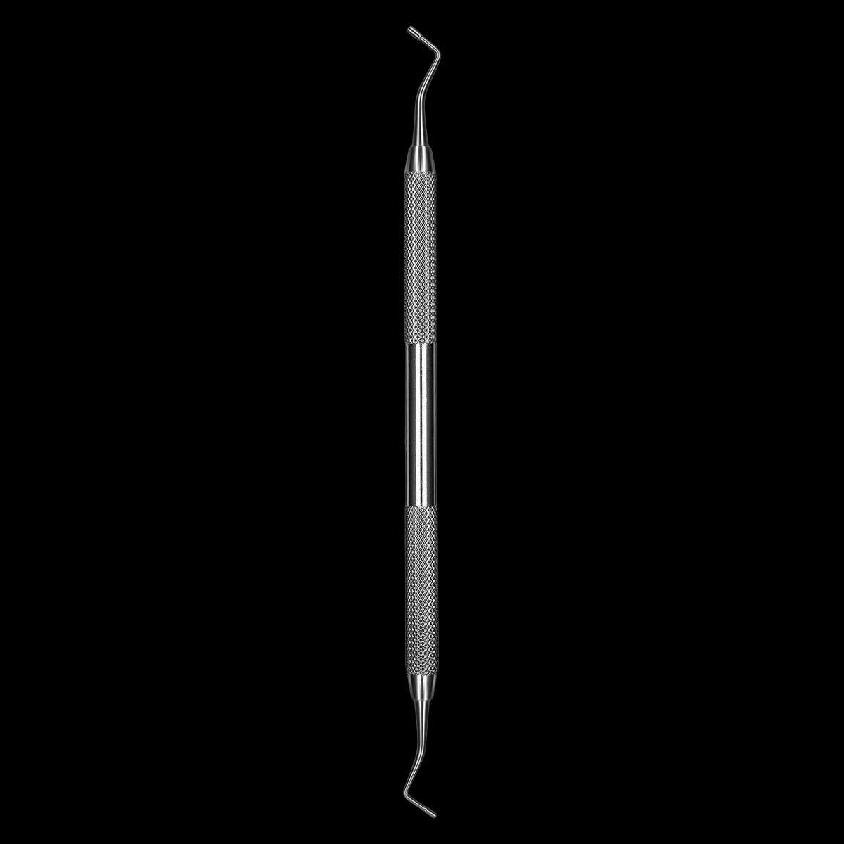 Hu-Friedy Plugger Amalgam 0/1 DE Serrated #6 Satin Steel Handle, PLG0/16
