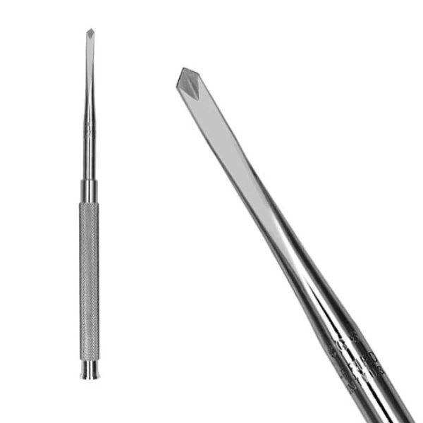Hu-Friedy #6 Gardner Bone Chisel, 4mm Single Bevel, Single End, #524 Round Handle, Stainless Steel