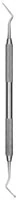 Hu-Friedy Gingival Cord Packer, 1 Yardley, Non-Serrated, Double End, #41 Round Handle, GCPYD1